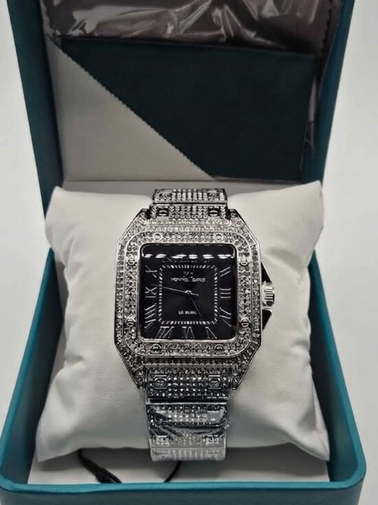 Other - Montres Carlo "Le Bling" Iced-Out Luxury Watch